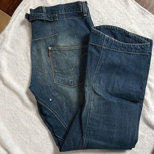 Rare Levi’s vintage red label twisted engineered jeans. Unique and retro